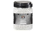 Lancer Tactical 10,000 Round 6mm Airsoft Pellets 0.20g-0.32g, Bucket Size Streamline Competition Grade BBS - Made in Taiwan (0.20g)