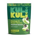 Kuli Kuli Super Energy Gummies - Energy Supplements with Moringa, Caffeine-Free Natural Energy Booster - 60 Non-GMO, Gluten-Free Moringa Gummies