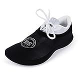 THE DANCESOCKS Carpet, Made in USA Original Over Sneaker Socks for Dance (1 pair - black)