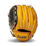 Franklin Sports Field Master Series Baseball Gloves, Left Handed Thrower, 10.5"