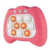 Intoypad Pop The Target! Handheld Speed Push Game Machine: A Fun Multiplayer Game for Family. Sensory Fidget Toy Christmas Toys Gifts for 6 7 8 9 10 11 12 Years Old Kids Road Trip Car Games Kids Pink
