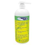TRISWIM Chlorine Removal Body Wash 32oz | Summer Post-Swim Body Wash for Swimmers | Value Size | Removes Chlorine, Bromine, Hard Water & Saltwater | Hydrates & Restores Skin | Zen Lime + Mango Scent