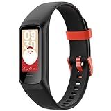 AGTPEK Kids Fitness Tracker Watch with Parent-Child Task & Reward System, Ultra-Lightweight Activity Tracker with Calorie Step Counter, Heart Rate & Sleep Monitor for Boys Girls 6-12 (Black)