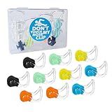 Linwnil 10Pcs Nose Clip for Swimming Nose Plugs for Kids and Adults Multi-Color