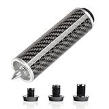 KONLLEN Pool Cue Extension 2'' 3'' 4'' 6'' 8'' 12'' Carbon Fiber Billiard Cue Extension Billiard Accessories for Pool Sticks