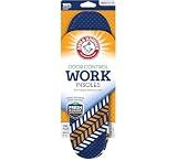 Arm & Hammer Work Boot Insoles, Memory Foam Arch Support