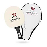 Professional Ping Pong Paddle with Hard Carry Case | Pro Table Tennis Racket | Table Tennis Paddle with Ergonomic Handle | 5 Blades of Wood with Premium Rubber and Sponge by AirBlades