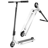 Limit LMT23AZ Pro Trick Street Scooter for Tall Adult and Teens Professional Stunt BMX Freestyle Scooters SCS 4 Bolts with Boxed Ends Perfect for Intermediate Advanced Riders (Silver)