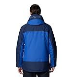 Columbia Men's Shotski Jacket, Mountain Blue/Collegiate Navy, Medium