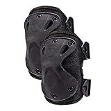 HATCH XTAK Tactical Military Knee Pads, Black, One Size Fits Most