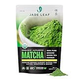 Jade Leaf Matcha Organic Green Tea Powder - Culinary Grade Premium Second Harvest - Authentic Japanese Origin (1.06 Ounce Resealable Pouch)