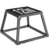 GanFindX Plyometric Jump Box, 12Inch Steel Platform for Fitness Training