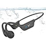Swimming Headphones Underwater,Bone Conduction Headphones Bluetooth 5.4,IP68 Waterproof Wireless Earphones built-in MP3 player 32GB Memory,Sport Open Earphone for Swimming,Running,Cycling,Fitness