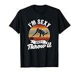 Ice Winter Curling Rock Broom Curler I'm Sexy And I Throw It T-Shirt