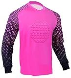 Soccer Goalie Jersey (Pink, AM (Chest 42-44"))