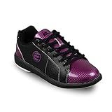ELITE Women's Classic Black/Purple Bowling Shoes (Purple/Black, US Footwear Size System, Adult, Women, Numeric, Medium, 10)