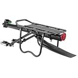 ROCKBROS Rear Bike Cargo Rack Quick Release Bike Carrier Rack with Fender Mountain Road Bicycle Rear Racks