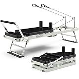 Pro 75" Pilates Reformer Machine, Foldable Pilates Machine Equipment Up to 400LBS, Pilates Equipment for Home Workout