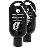 EVMT Brands Liquid Chalk, Mess Free Gym Chalk for Weightlifting, Gymnastics, Rock Climbing, Dancing. Sweat Resistant and Long Lasting for Stronger Grip. Package May Vary.