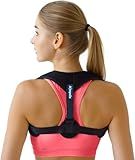 Ekeri Posture Corrector for Women & Men - Adjustable Shoulder Posture Brace - Figure 8 Clavicle Brace for Posture Correction and Alignment - Invisible Thoracic Back Brace