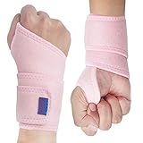 Gulf W 2Pack Version Profession Wrist Support, Adjustable Strap Reversible Wrist Brace for Sports Protecting/Tendonitis Pain Relief/Carpal Tunnel/Arthritis/Injury Recovery, Right&Left