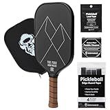 The Untamed - Thermoformed Carbon Fiber Pickleball Paddle (The Peak)
