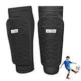 Soccer Shin Guards for Kids Youth Adult, Shin Defender Shin Guards with Honeycomb, Lightweight Shin Guard Sleeves, Shin Pads for Football Baseball Boxing MTB