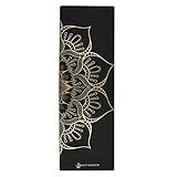 Shakti Warrior Sahasrara Cork Yoga mat - Artist Designed, Premium eco friendly mats, Non Slip, Non Toxic, Great for Regular & Hot Yoga, Pilates and Work out (72 inch x 24 inch x 3mm Thick)