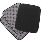 TonGass (3-Pack Microfiber Bowling Ball Towel 10 Inches x 8 Inches Premium Quality Bowling Ball Shammy Pad with Easy-Grip Dots