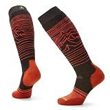 Smartwool Men's Snowboard Full Cushion Iguchi Pattern Otc Charcoal L