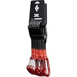 BLACK DIAMOND Hotforge Hybrid Rock Climbing Quickdraw Octane (6-Pack) 12 cm