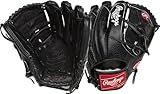 Rawlings | PRO PREFERRED Baseball Glove | Jacob DeGrom Pattern | Right Hand Throw | 11.75" - Two-Piece Solid Web | Black/Croc