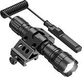 Feyachi FL11-MB Tactical Flashlight 1200 Lumen LED Light with Pressure Switch