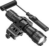 Feyachi FL11-MB Tactical Flashlight 1200 Lumen LED Light with Pressure Switch
