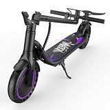 VOLPAM Electric Scooter, 350W/500W/800W/1000W/250W Powerful Motor & 19/22/ 9 MPH Top Speed, 16-28-10 Miles Long Range, Folding E Scooter Choice