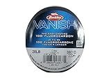 Berkley Vanish®, Clear, 6lb | 2.7kg, 250yd | 228m Fluorocarbon Fishing Line, Suitable for Saltwater and Freshwater Environments