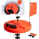 Ice Fishing Tip-Up, Freeze-Proof Ice Fishing Accessories Covers 10" Hole