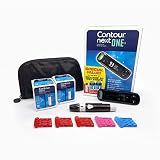 CONTOUR NEXT ONE Blood Glucose Monitoring System All-in-One Kit for Diabetes