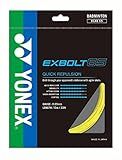 Yonex Badminton String (10m Set) - Exbolt 65, Yellow