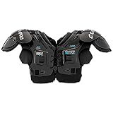 CHAMPRO Gauntlet 1 Football Shoulder Pad, Medium Black