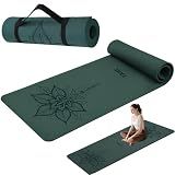 HAHE Yoga Mat Thick 8MM 1/3" Eco-Friendly POE Non Slip Pilates Mat