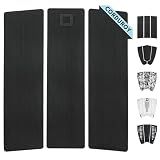 Surf Squared 3-Piece Surfboard Traction Pad – Arch, Flat & Front Options for Max Grip – Strong 3M Adhesive – Fits Shortboards, Fish, Longboards, SUPs & Skimboards – Stomp or Deck Pad