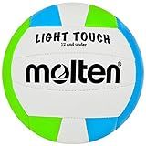 Molten MS240 Light Touch Volleyball, Green/Blue/White, 12 & Under/8.1 oz