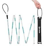 G2 GO2GEHTER 7075 Aluminum Alloy 270cm Backcountry Avalanche Rescue Probe with Storage Bag, Folding Design, Easy to Storage and Carry (Blue&white)