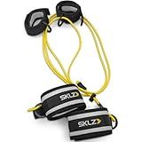 SKLZ Bump-N-Pass Volleyball Trainer with Resistance Bands for Improved Passing Technique, Black