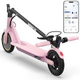 Electric Scooter, 350W Motor & 8.5" Solid Tires, Up to 19 MPH & 15 Miles Rang, Foldable Commuter E Scooter for Adults & Teens