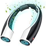 Rohent Portable Hands-Free Neck Fan - 4000mAh Battery, USB-C Rechargeable, Ultra-Quiet, 4 Adjustable Speeds – Perfect for Office, Outdoor, and Travel Use