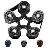 wayofcha Bowling Ball Cup, Rotating Bowling Ball Spinner for Cleaning (Black, 1pcs)