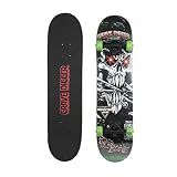 Monster Jam - 31-Inch Skateboard, 7-Ply Maple Deck, ABEC 5 Bearings