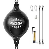 NDNRTA Double End Bag, (Classic Style Upgraded),Improve Reaction Speed, Boxing Equipment, Durable, Double End Punching Bags, Punching Bag, Home Gym, Floor to Ceiling, for Boxing